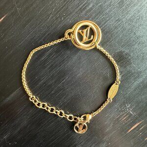Authentic Louis Vuitton LV Stellar Gold Bracelet - RARE & Great Condition!
